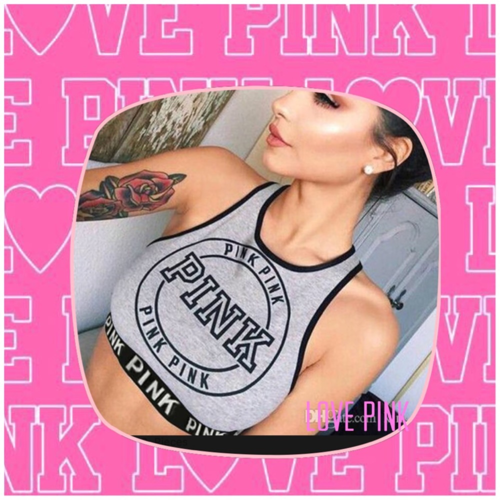 PINK SPORT BRA M 💗